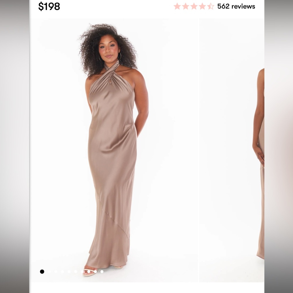 Jasmine halter Maxi dress